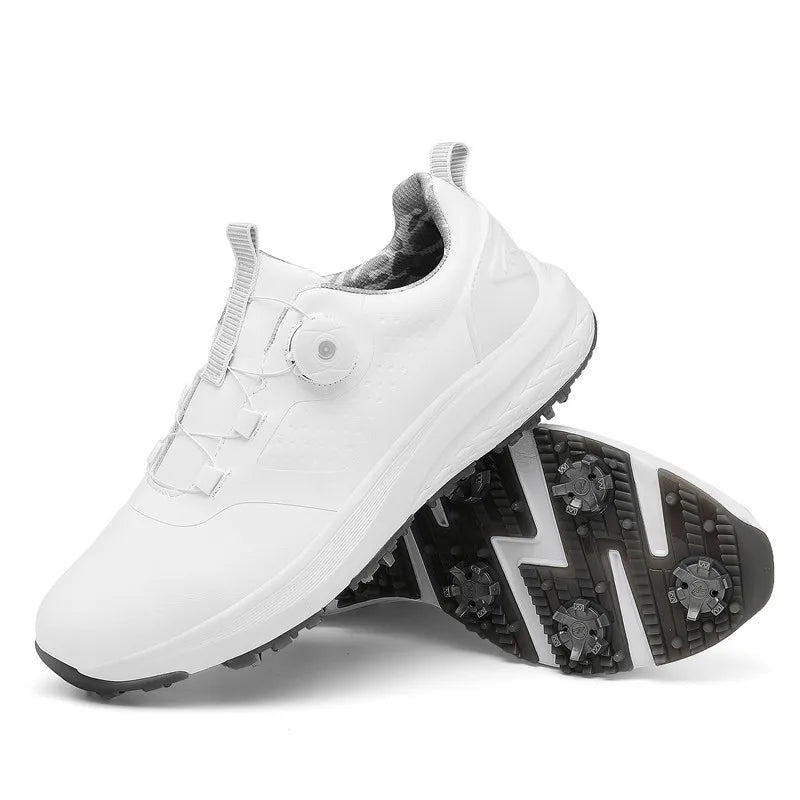 Partridge Hill™ Men’s Waterproof Breathable Golf Sneakers – High-Performance Golf Shoes for the Southern Gentleman