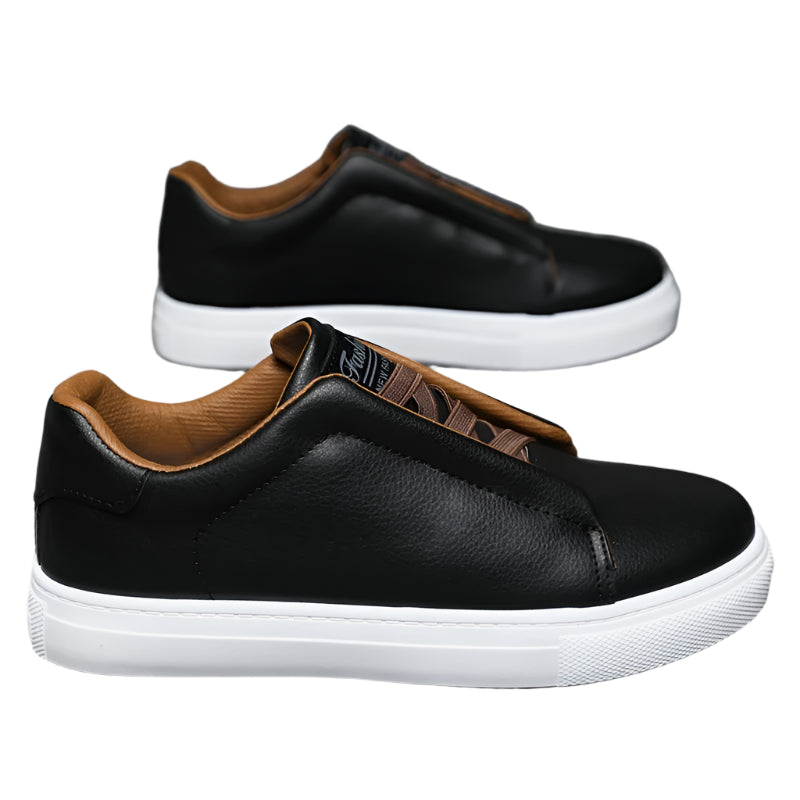 Classic Men's Casual Leather Sneakers