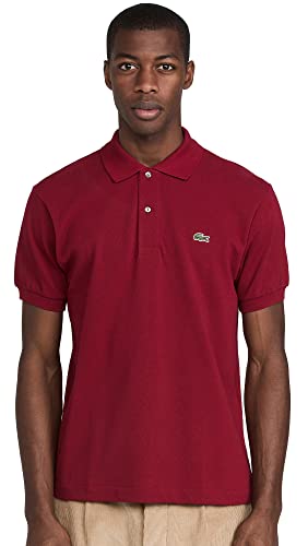 Lacoste Men's Short Sleeved Ribbed Collar Shirt