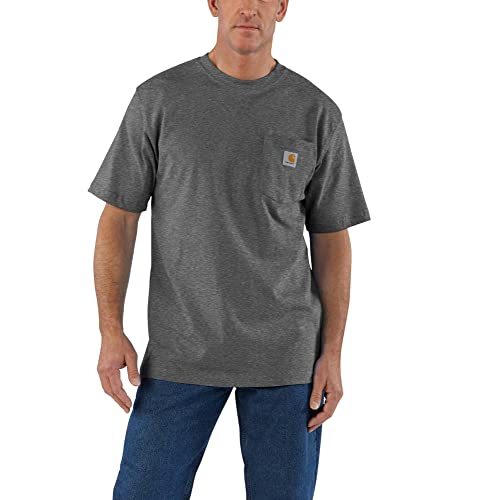 Carhartt Men's Loose Fit Heavyweight Short-Sleeve Pocket T-Shirt