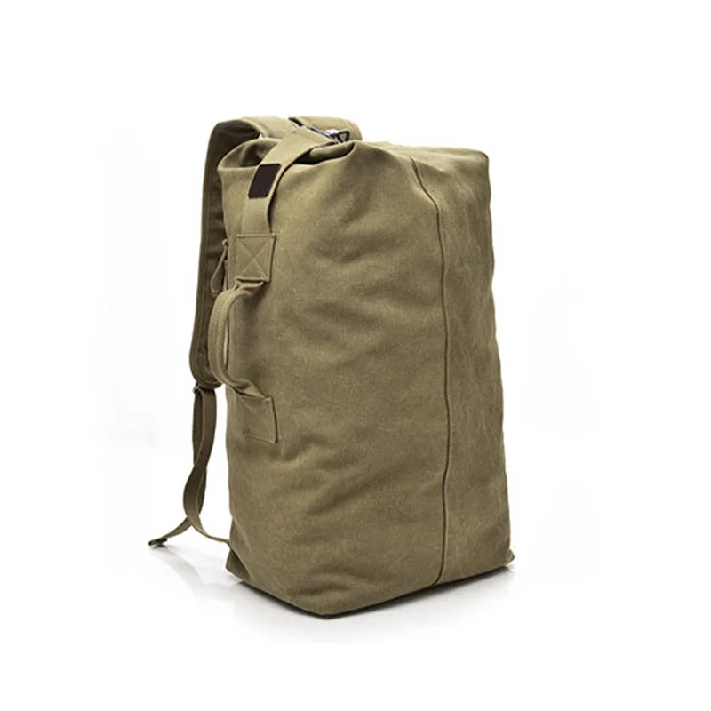 Southern Peak™ Waxed Canvas Tactical Backpack – Waterproof Large Capacity Travel Bag