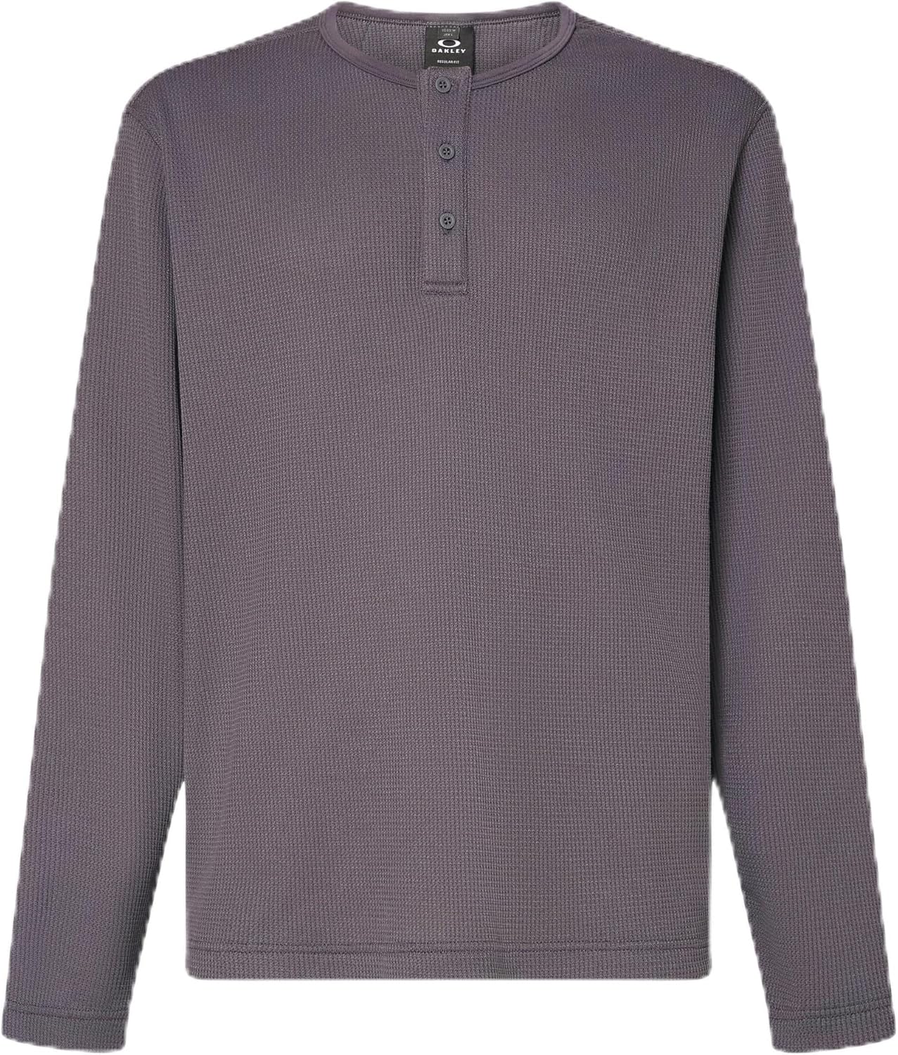 Oakley Men's All Day Waffle Long Sleeve Henley Tee