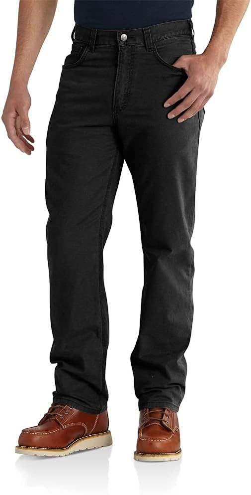 Carhartt Men's Rugged Flex Relaxed Fit Canvas 5Pocket Work Pant