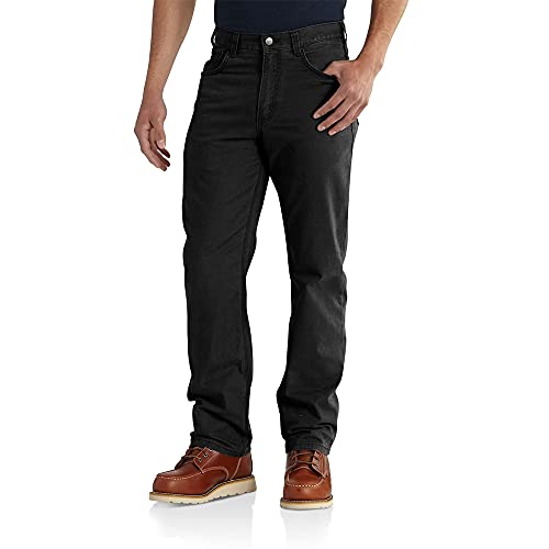 Carhartt Men's Rugged Flex Relaxed Fit Canvas 5Pocket Work Pant