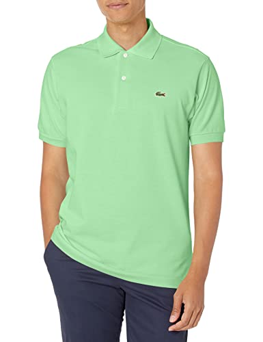 Lacoste Men's Short Sleeved Ribbed Collar Shirt