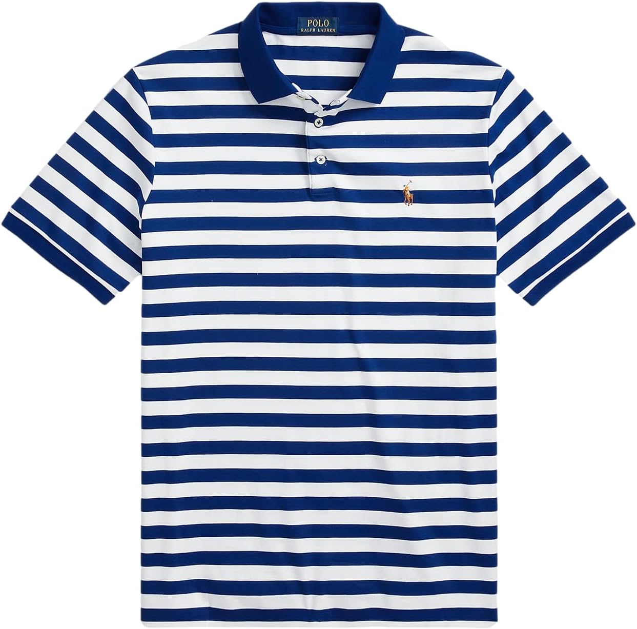 Polo Ralph Lauren Mens Custom Slim Fit Interlock Polo Shirt