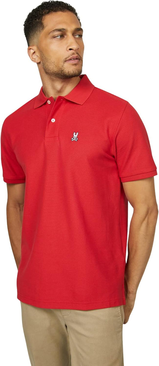 Psycho Bunny Men's The Classic Pique Polo Shirt