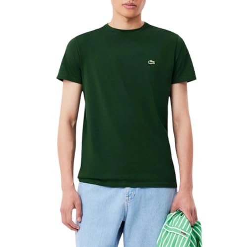 Lacoste Men's Short Sleeve Crew Neck Pima Cotton Jersey T-Shirt