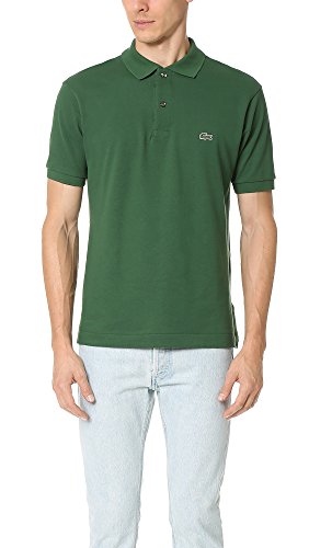 Lacoste Men's Short Sleeved Ribbed Collar Shirt