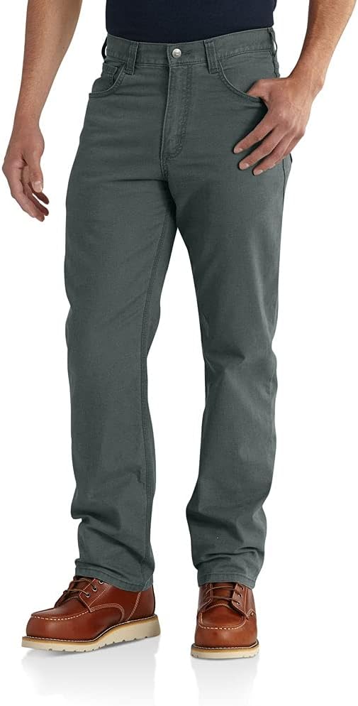 Carhartt Men's Rugged Flex Relaxed Fit Canvas 5Pocket Work Pant