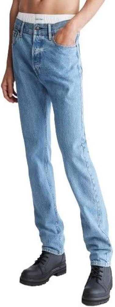 Calvin Klein Men's Straight Fit Jeans