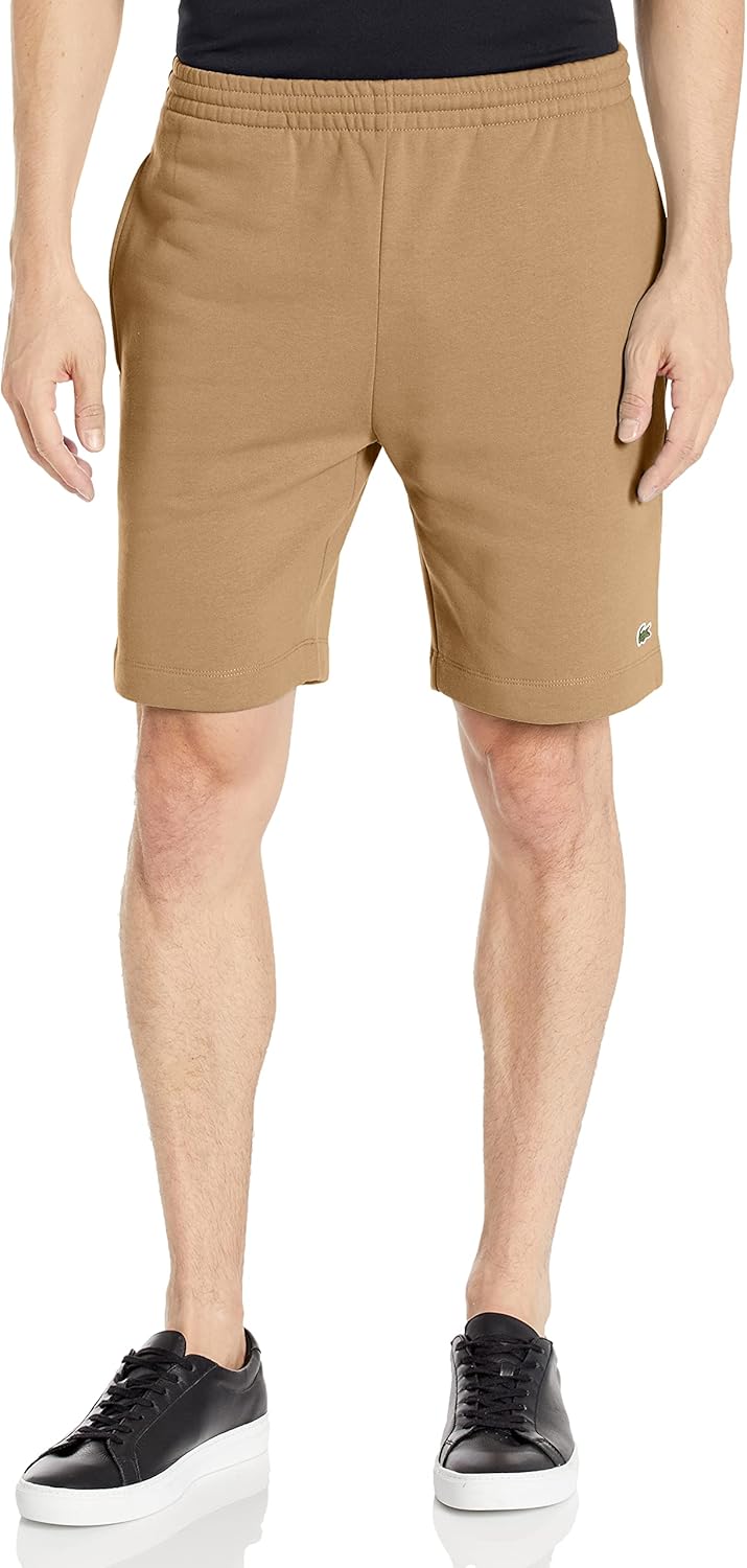 Lacoste Men's Organic Brushed Cotton Fleece Shorts