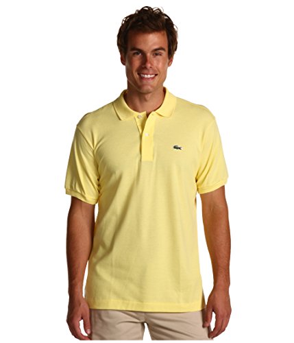 Lacoste Men's Short Sleeved Ribbed Collar Shirt