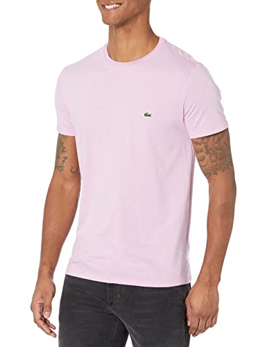 Lacoste Men's Short Sleeve Crew Neck Pima Cotton Jersey T-Shirt