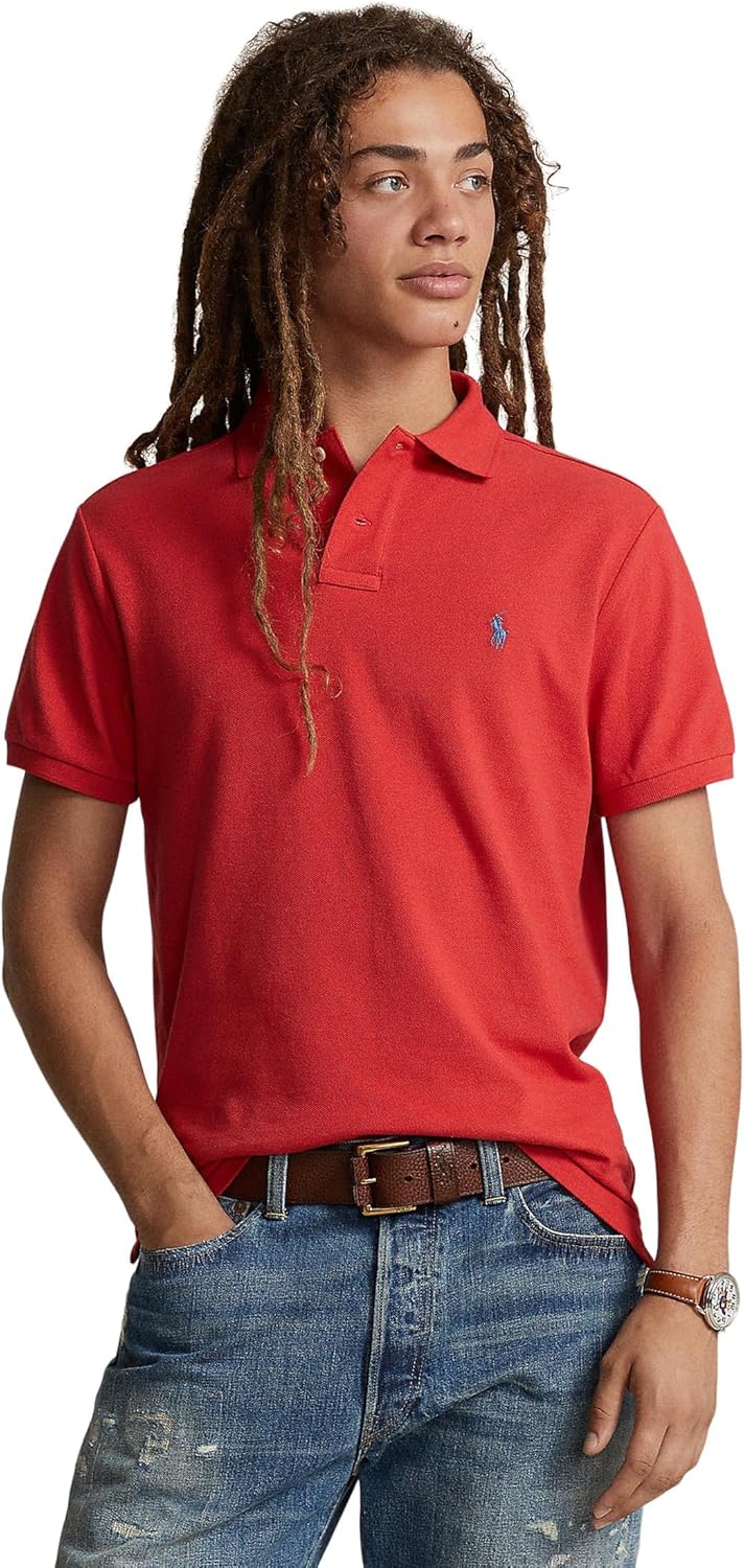 Polo Ralph Lauren Men's Classic Fit Mesh Polo Shirt