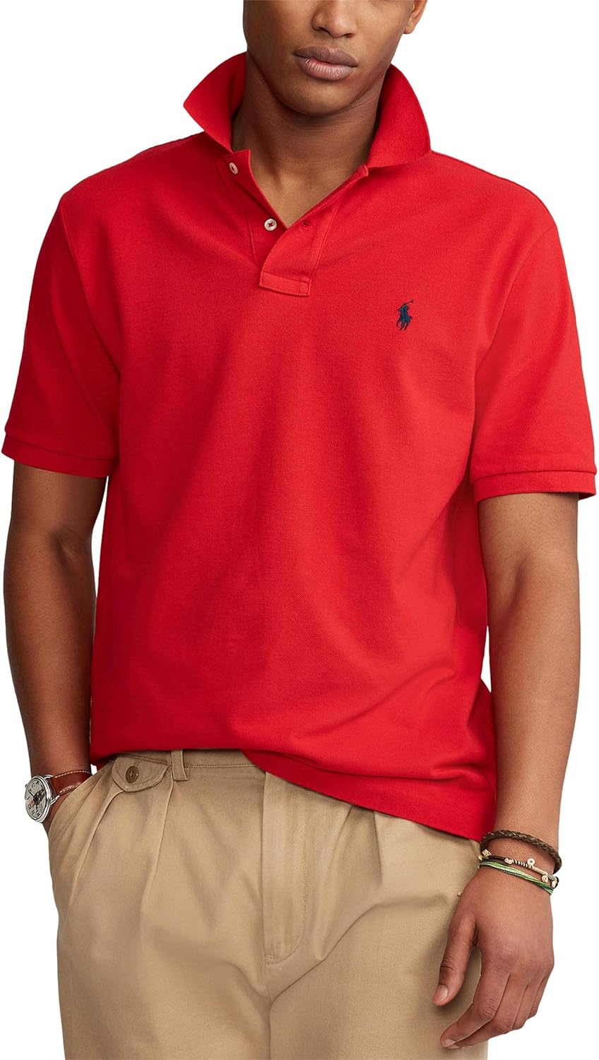 Polo Ralph Lauren Men's Classic Fit Mesh Polo Shirt