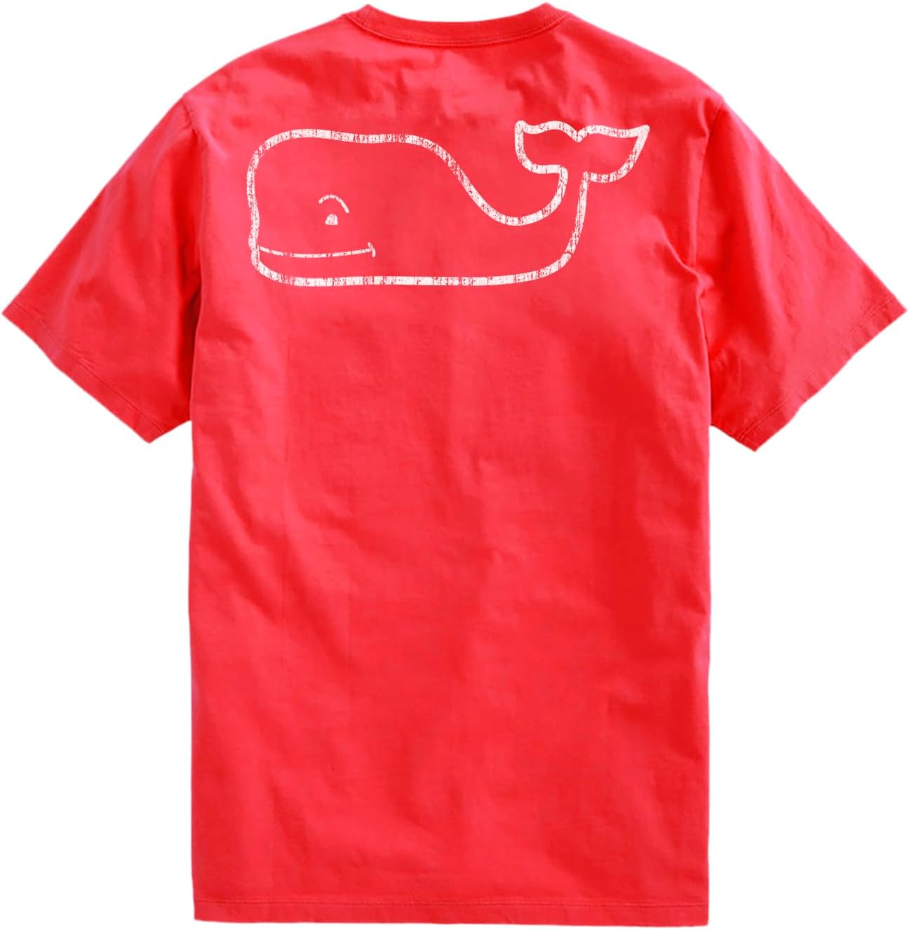 vineyard vines Men's Short-Sleeve Vintage Whale Pocket Tee