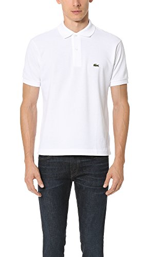 Lacoste Men's Short Sleeved Ribbed Collar Shirt