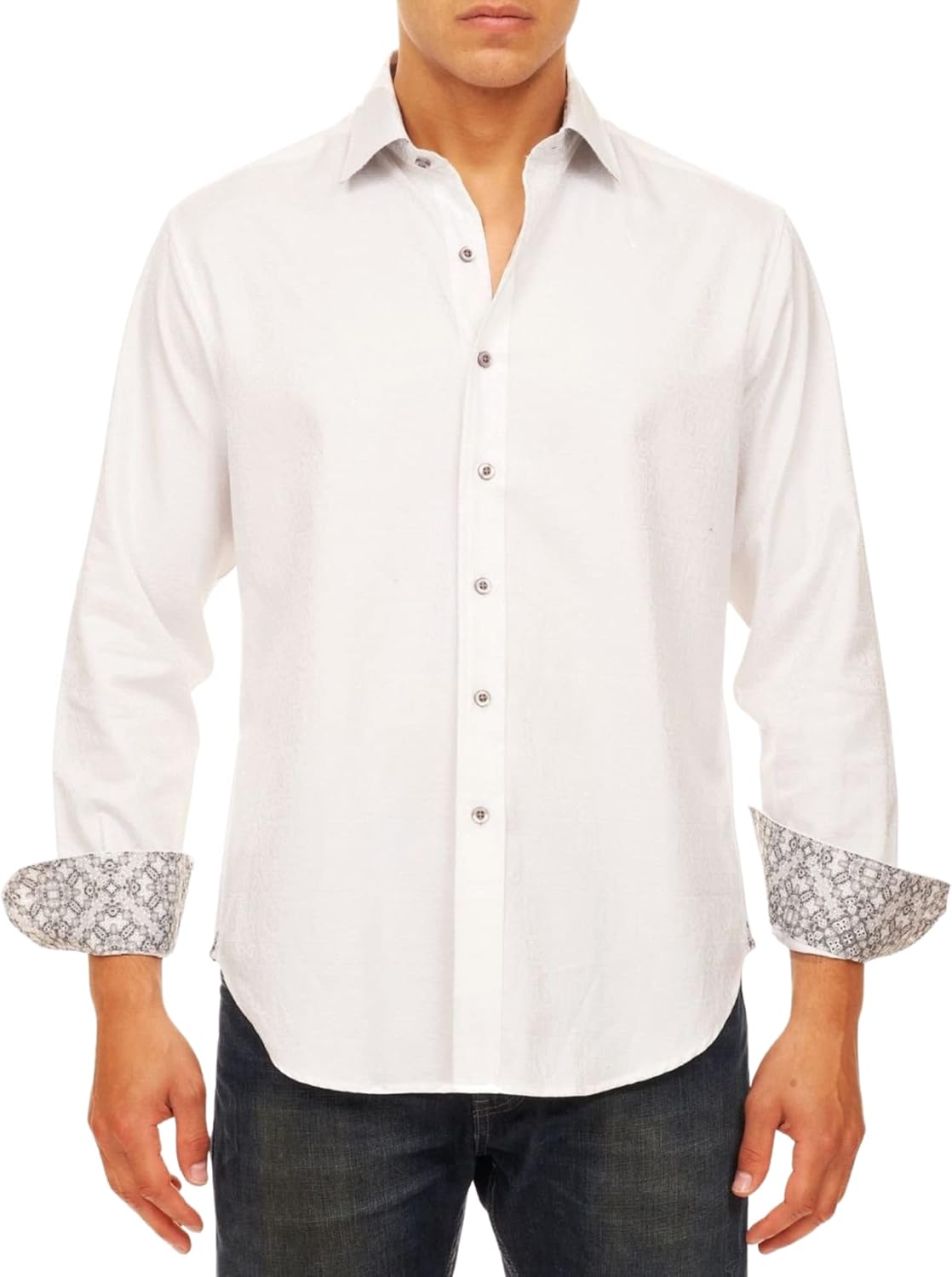 Robert Graham Men’s Windsor Long-Sleeve Shirt, Button-Up Shirt for Men