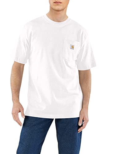 Carhartt Men's Loose Fit Heavyweight Short-Sleeve Pocket T-Shirt