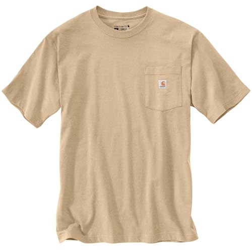 Carhartt Men's Loose Fit Heavyweight Short-Sleeve Pocket T-Shirt