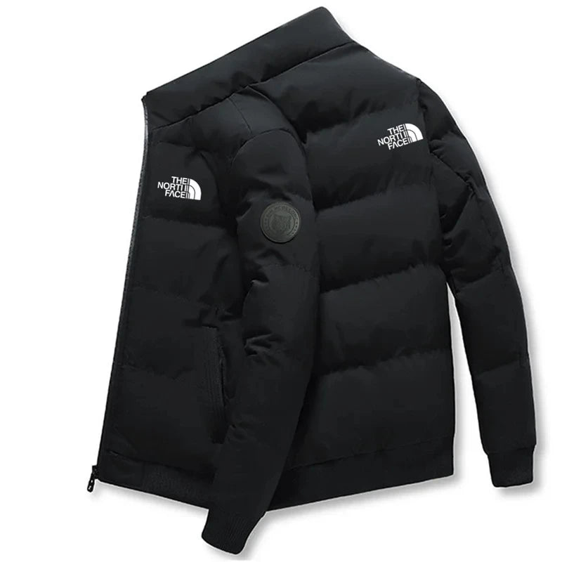 NorthFace Casual High-Necked Down Jacket – Fashionable Warm Winter Sports Jacket