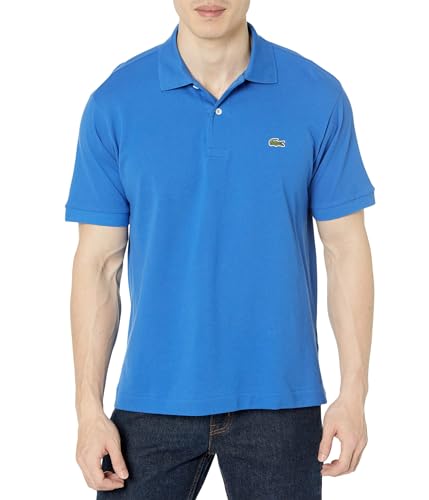 Lacoste Men's Short Sleeved Ribbed Collar Shirt