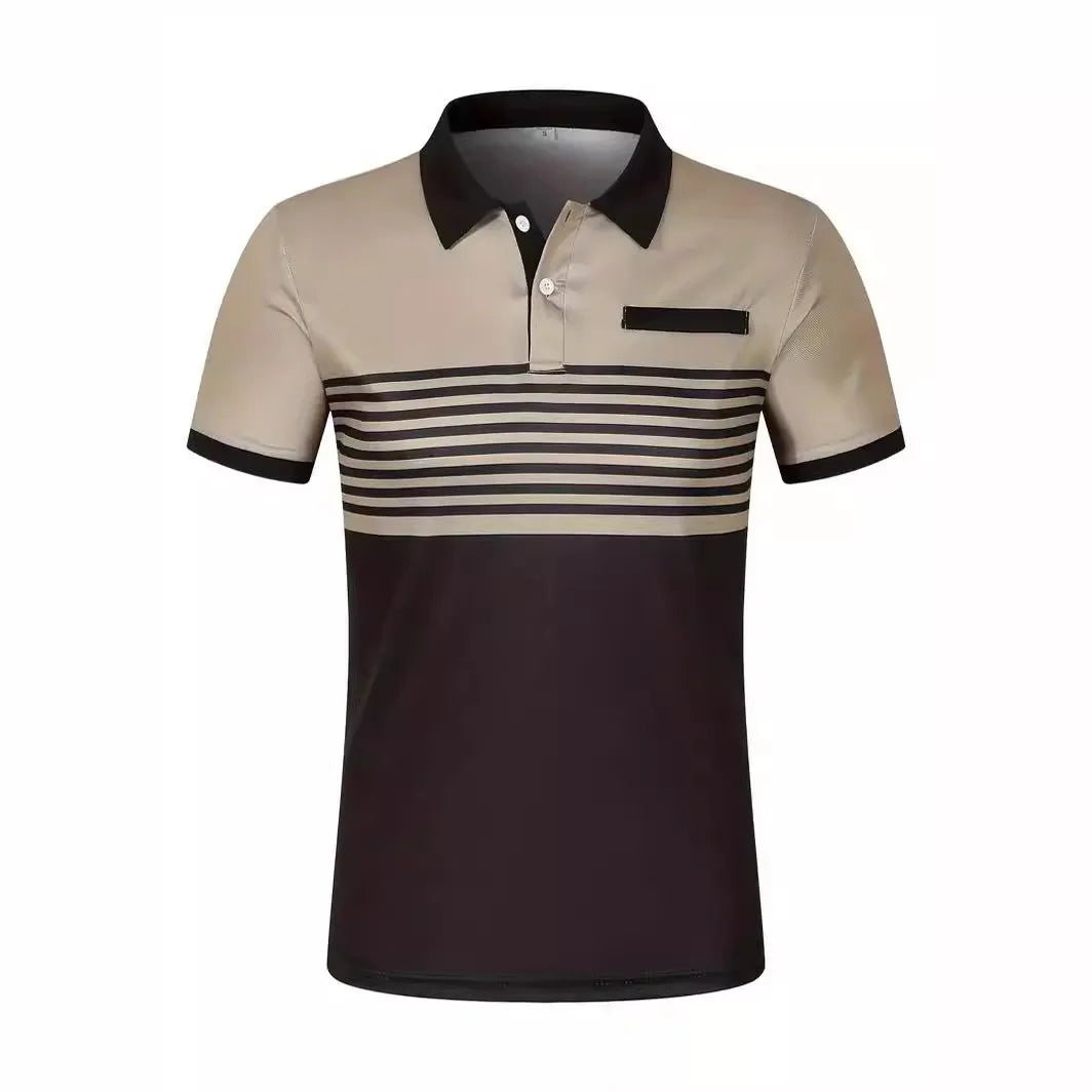 Southern Swing Men's V-Neck Polo Shirt